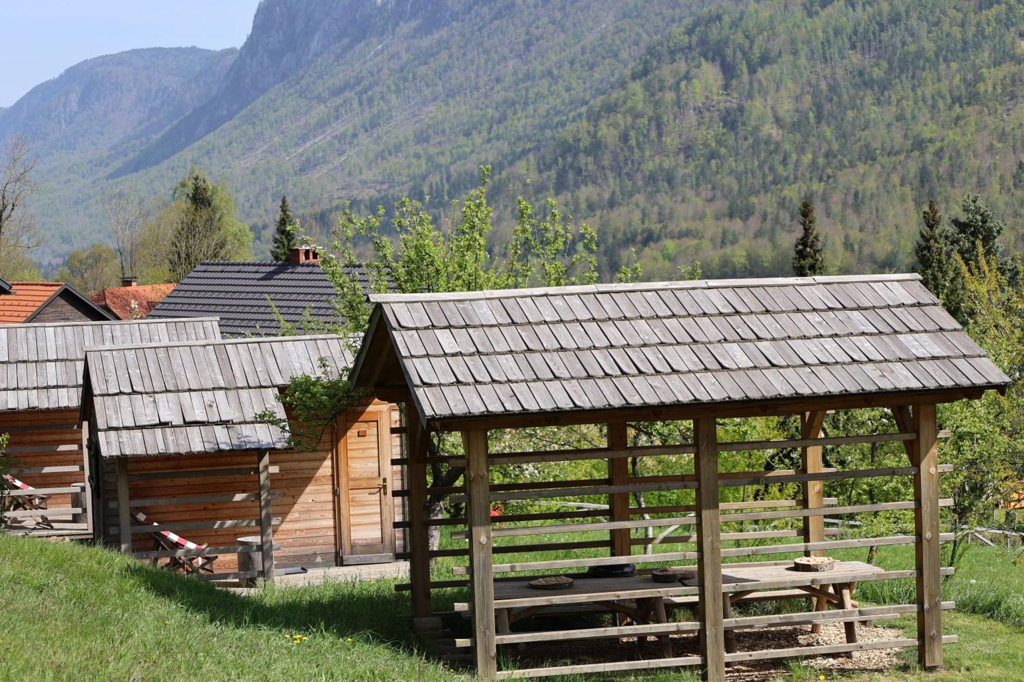 Villa Mountain View Glamping à Dovje Extérieur photo