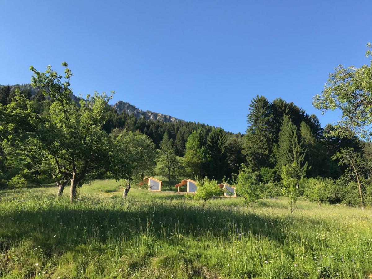 Villa Mountain View Glamping à Dovje Extérieur photo