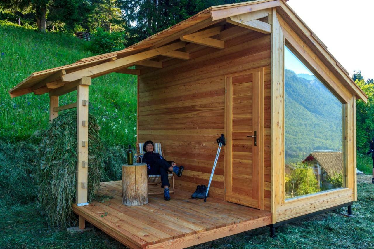 Villa Mountain View Glamping à Dovje Extérieur photo